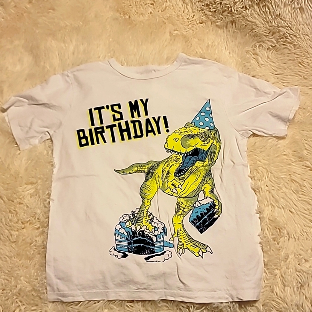 Children's Place,  Boy's Birthday Shirt  , size 7/8